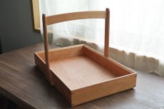 画像2: 箱盆持ち手付（制作依頼）　/　ふるいともかず (2)