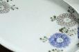 画像6: 色絵（鉄）花唐草楕円皿　/　清水なお子
