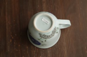 画像3: 色絵（鉄）花唐草マグカップ　/　清水なお子
