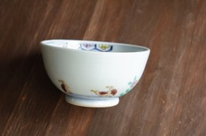画像2: 色絵飯碗粟鶉文　/　清水なお子