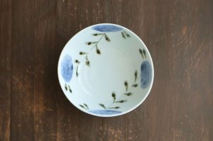 画像2: ダミ花鉄絵唐草鉢　/　清水なお子