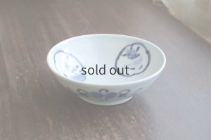画像1: 唐草鳥文5寸鉢　/　清水なお子