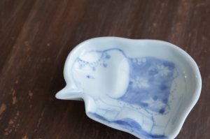 画像4: ぞう豆皿　/　清水なお子