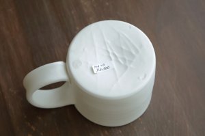 画像3: 乳白釉マグカップ　/　照井　壮