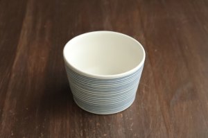 画像1: 青線刻フリーカップ　/　照井　壮