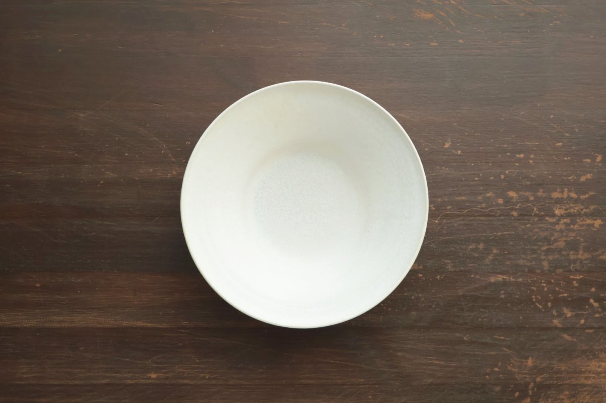 画像3: リム鉢（中）white　/　結城　彩 (3)