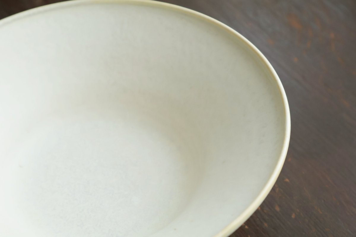 画像5: リム鉢（中）white　/　結城　彩 (5)