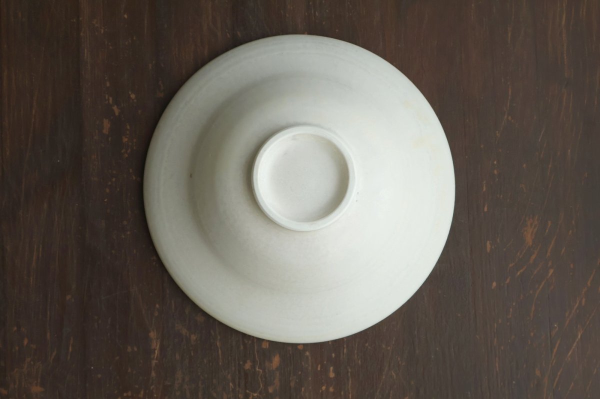 画像4: リム鉢（中）white　/　結城　彩 (4)