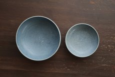 画像6: マル鉢（小）blue　/　結城　彩 (6)