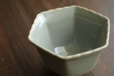 画像5: 薄墨6角輪花鉢(小)　/　土井善男 (5)