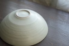 画像7: 緑白釉6寸鉢　/　土井善男 (7)