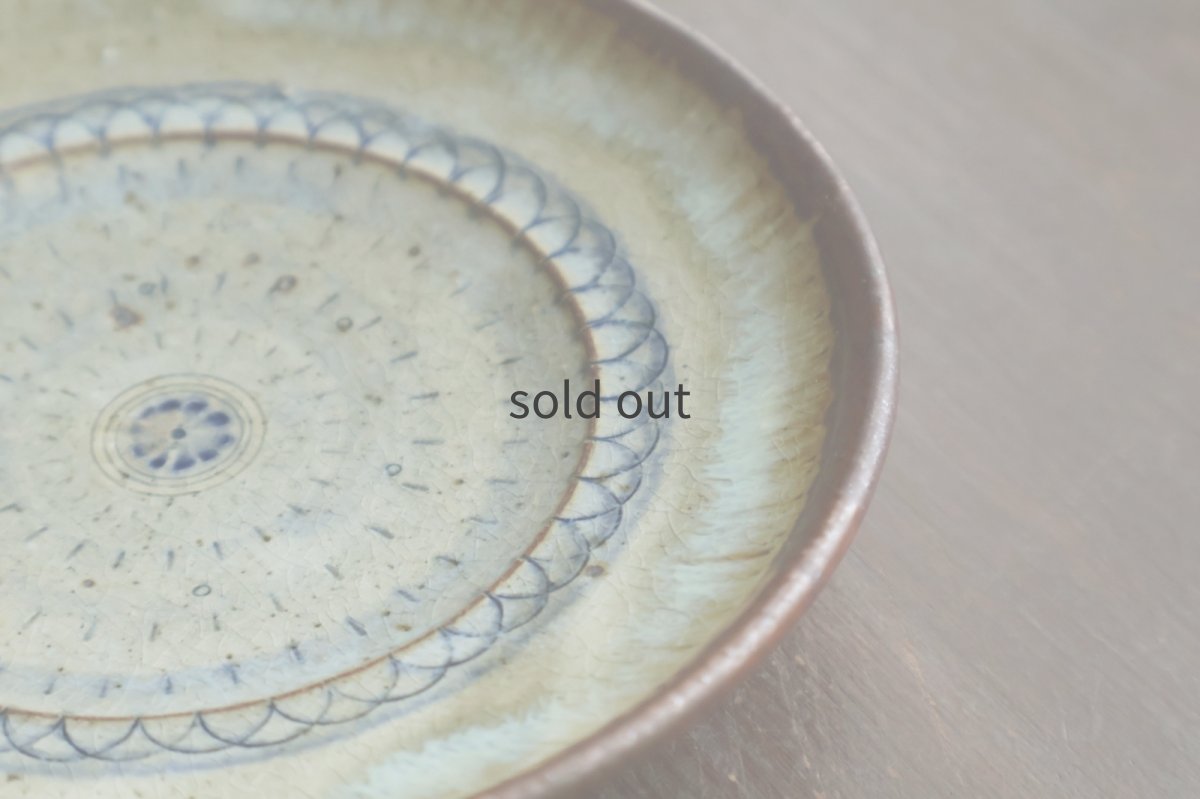 画像4: 小皿　印花（中）　/　福井一伯 (4)