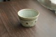 画像1: スープ鉢　印花　緑灰釉　鉄　/　福井一伯 (1)