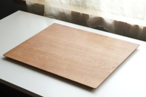 画像1: さざ波400×305（チェリー）　/　ふるいともかず