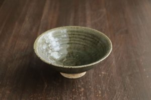 画像2: 灰緑飯碗　/　早川ヤスシ