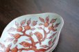 画像5: 赤絵樹に鳥図木瓜型小皿　/　樋山真弓