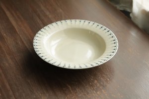 画像2: 生成レース文スープ皿　/　稲村真耶