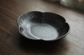 耐熱木瓜深皿（L）黒錆　/　石渡磨美