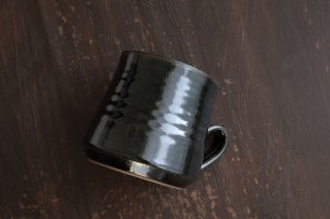 画像2: 梟釉（焦茶マット）マグカップ　/　見野大介