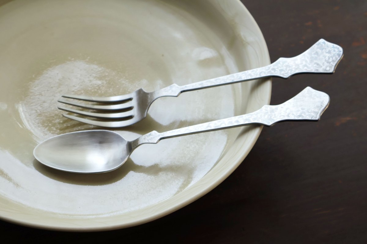 画像6: ディナースプーン（いぶし）　/　永島義教 (6)