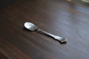 画像2: アイスクリームスプーン（いぶし）　/　永島義教