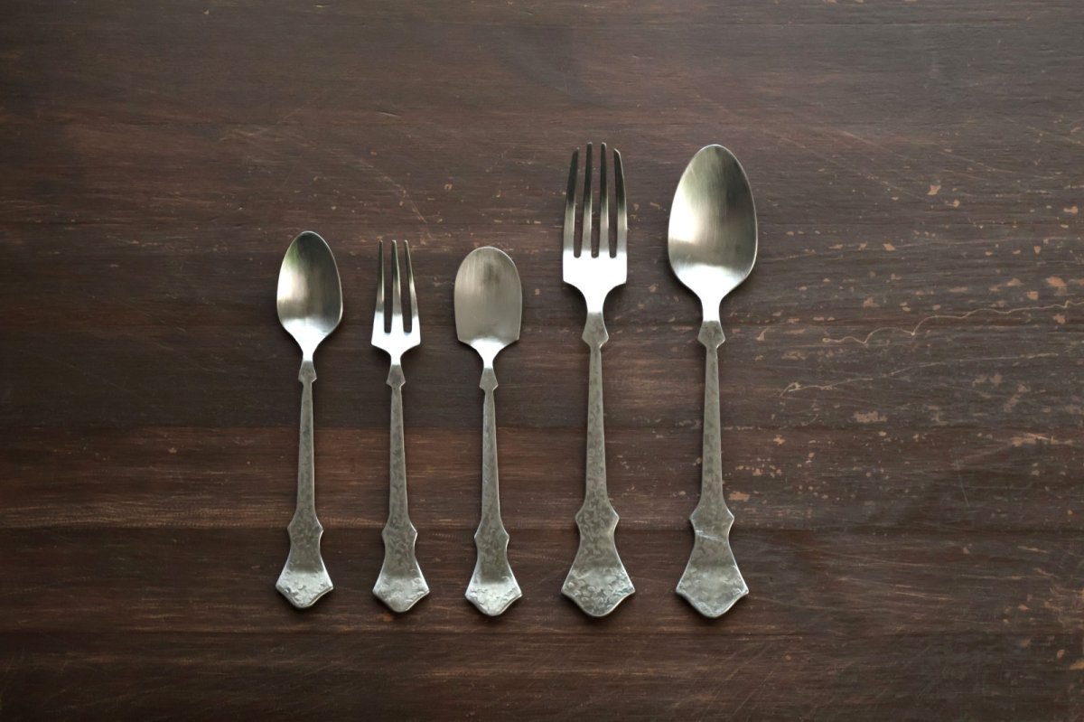 画像7: デザートスプーン（いぶし）　/　永島義教 (7)