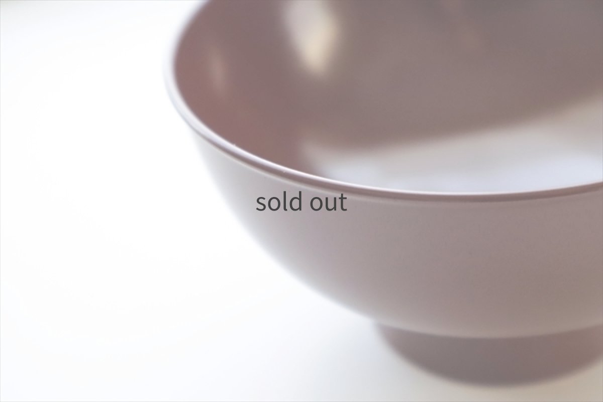 画像4: 時代椀　赤（カバ）弁柄拭漆　/　名古路英介 (4)