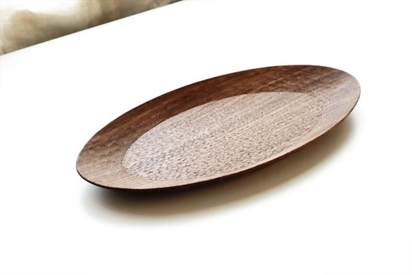   オーバル皿 Yamabuki - 銀彩 - オーバル皿