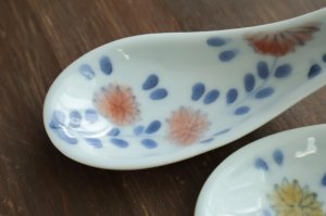 画像4: 色絵花唐草レンゲ　/　清水なお子