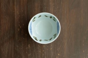 画像2: ダミ花鉄絵唐草小鉢　/　清水なお子
