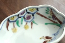 画像4: 色絵粟鶉文楕円輪花皿（小）　/　清水なお子 (4)