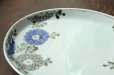画像6: 色絵（鉄）花唐草楕円皿　/　清水なお子