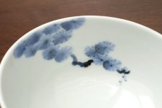 画像5: 色絵飯碗松に虎文　/　清水なお子 (5)