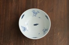 画像2: 桃に蝙蝠6寸鉢　/　清水なお子 (2)