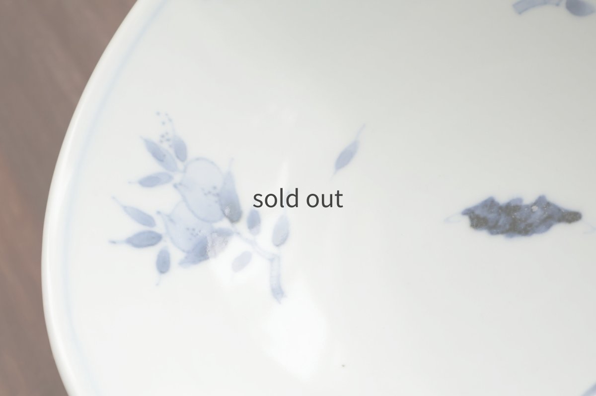 画像4: 桃に蝙蝠6寸鉢　/　清水なお子 (4)