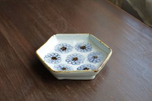 画像2: 菊花詰六角皿　/　山口利枝