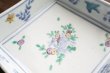 画像4: 色絵鹿に草花文四方鉢　/　清水なお子 (4)