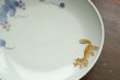 画像4: 色絵葡萄に栗鼠文5寸皿　/　清水なお子 (4)