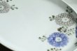 画像6: 色絵（鉄）花唐草楕円皿　/　清水なお子 (6)