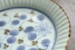 画像6: 花唐草しのぎ丸皿　/　山口利枝 (6)